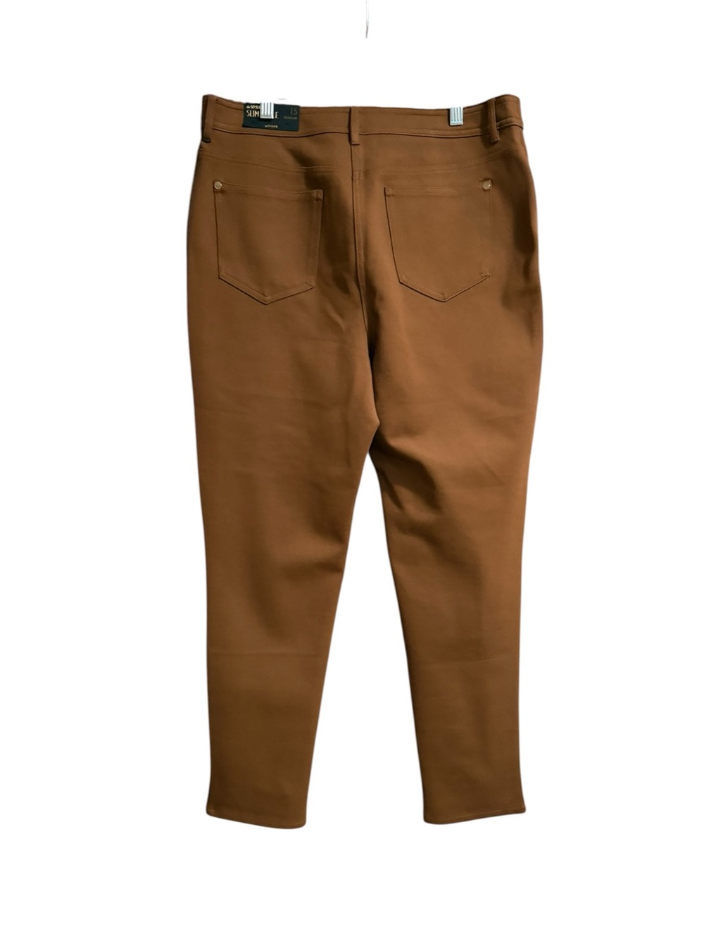 Chico’s So Slimming Refined Ponte Ankle Pants Brown Size 1.5 (Large 10/12) NWT - Picture 5 of 10